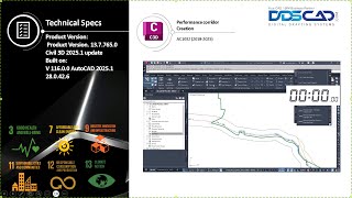 CIVIL 3D 2025.1 900 KMS CORRIDOR CREATION TIME AND PERFORMANCE