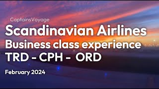 Scandinavian Business Class Experience TRD-CPH-ORD | CaptainsVoyage