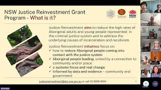 Justice Reinvestment Grant Program - Information Session - 14 February 2024