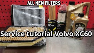 GUIDE. 2012 Volvo XC60 DIY full service, including service message reset.