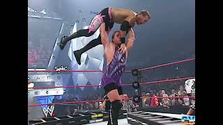 Rob Van Dam vs Christian Ladder Match RAW 9/29/2003 Highlights