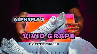 Alphafly 3 "Vivid Grape" Unboxing! Speed & Style in One! 🍇⚡