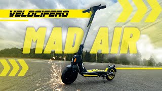 Электросамокат Velocifero Mad Air - обзор, тест-драйв, замер максималки, разбор