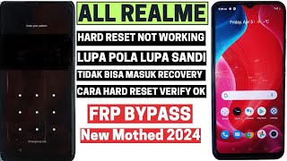 All Realme | Hard Reset Not Working | Lupa Pola  Cara Hard Reset Verify Ok Realme C21y  RMX3261 2024