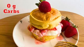 The Best 0 Carb Keto Victoria Sponge cake