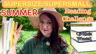 Supersize/SuperSmall Summer Reading Challenge Announcement