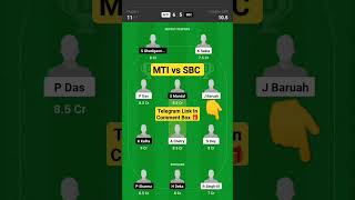 MTI vs SBC Dream 11 Prediction || MTI vs SBC Dream 11 Team || MTI vs SBC Dream 11 ||