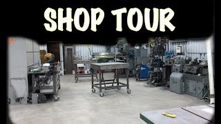 2018 Fab Welding Shop Tour - Shop layout - organization - work flow - ideas