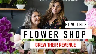 What happened to this flower shop's revenue?!