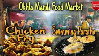 Delhi's All Night Food Market | Chicken Fry | Swimming Paratha | Fit Hit Foodie