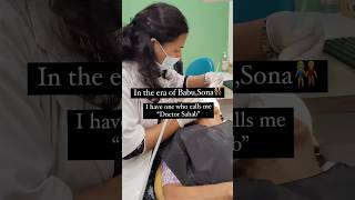 In the era of babu sona🦷👩‍⚕️. #trending #futuredentist #dentistdoctor #youtubeshorts #short