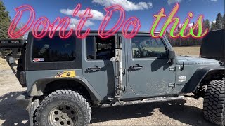 Jeep JK Hi Lift Jack Mounts Fail