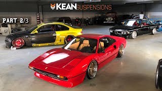 KEAN SUSPENSIONS Part2 | Ferrari 308 GTB | BMW E46 M3 | Ruf 3.8 Turbo Porsche | Showroom