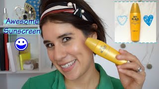 ROHTO Skin Aqua Super Moisture Milk SPF50 PA ++++ (Review + Demo)/ Awesome Suncreen