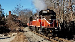 Chasing the Providence and Worcester Polar Express! 12/23/18