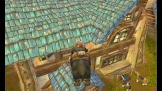 easy way to get on the top of goldshire inn