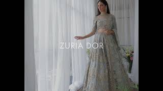 Zuria Dor | Cihan Bridal Lehenga | Pastel Edit Collection