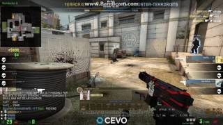 CSGO 1 VS 5 TEC9 ACE CLUTCH