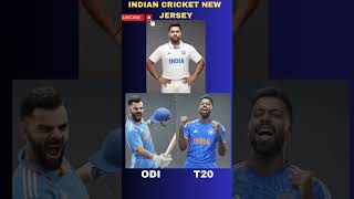 Indian team new jersey 🏏 #cricket #indiancricketteam #wtcfinal #viral #shorts #shortvideo #trending