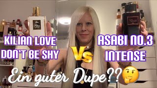 KILIAN LOVE DON‘T BE SHY VS. ASABI NO.3 INTENSE🥰Wie ähnlich sind die zwei Düfte sich tatsächlich?⭐️