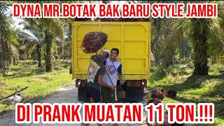 DYNA MR.BOTAK BAK BARU JAMBI MUATAN 11 TON | TOYOTA DYNA CARRYING 11 TONS OF PALM OIL!!