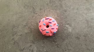 Пончик из легкого пластилина🍩