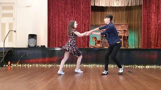 Henry and Sam Lindy Hop