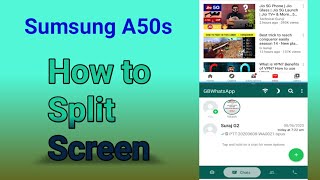 #splitscreen #screenSamsung                       Sumsung A50s split screen