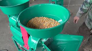 Combined rice mill with grain grinder 6N40-9FC20