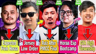 4k Esports Jersey Low Order😥 | Horaa New Bootcamp | Rulz After PMCC | Cr7 Horaa Expected From Horaa