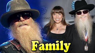 Dusty Hill Family With Wife Charleen McCrory 2021