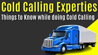 Things to Know while doing Cold Calling: USA truck dispatching Services Course Urdu/ Hindi