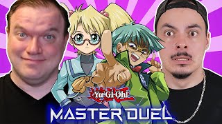 WEEVIL UNDERWOOD vs REBECCA HAWKINS in Yu-Gi-Oh! MASTER DUEL