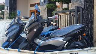 UNBOXING NEW YAMAHA NMAX TURBO 2024 MAGMA BLACK #yamaha #nmax #nmaxturbo #nmax2024