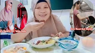 Aktifitas Sepulang Dari Cuci darah,  Bebas Masak di  masakin Nona