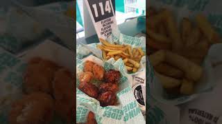 #mukbang #yummyfood #wingstop #viralvideo #shorts #londonlife