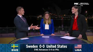 WWC 2023 - Sweden vs USA - Alex Morgan Interview + What Now for the USWNT !