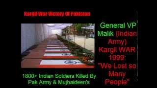 "we lost so many Soldier's in Kargil conflict" Indian General VP Singh | Pakistan Army Victory