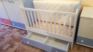 Бебешко легло - люлка "ХЕПИ"  baby bed swing Pat pentru copii Κρεβάτια και Κούνιες