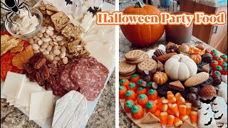 Halloween Cheese Board & WAY too much Candy