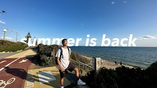 BEST TIME TO BE IN  BRIGHTON BEACH II SUMMER IS BACK II MELBOURNE VLOG II