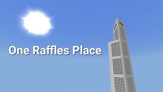 how to build One Raffles Place minecraft tutorial