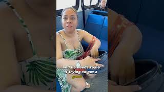 Bus driver gets a blessing from passengers and breaks to tears #bus #driver #passenger #money #short