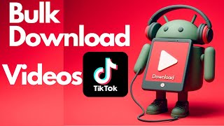 How to bulk download tiktok videos with one click #tiktok#videodownload#download#tiktok#video#reels#