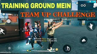 Traning Ground Me Team Up | Garena Free Fire Max | Friendships