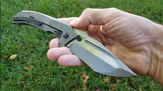 Satori by Custom Knife Factory (CKF). Peter Rassenti design.