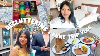 Decluttering my Wardrobe, Pune SHOOT Trip, Stay at The Fern Pune! VLOG