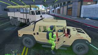 🔫 GTA 5 (RDE 4.0) Police HQ Massacre! Six Stars Wanted Level “Almost Escaped" (Twice)