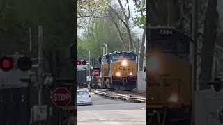 Idiot walks in front of train!