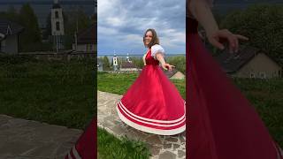 Когда хочется кружиться 🥰 #русскаякраса